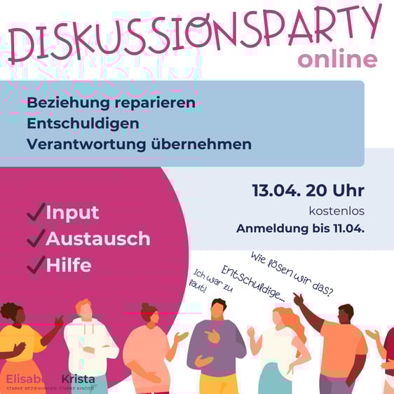 DPApril Reparieren von Beziehungen